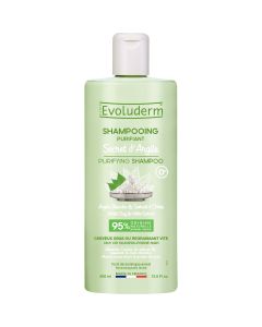 Шампунь Evoluderm (Еволюдерм) для жирного волосся очищуючий 400 мл  фото