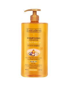 Шампунь Evoluderm (Еволюдерм) для сухого волосся зміцнюючий з цінними оліями 1000 мл  в місті Знам'янка : ціни, характеристика. 