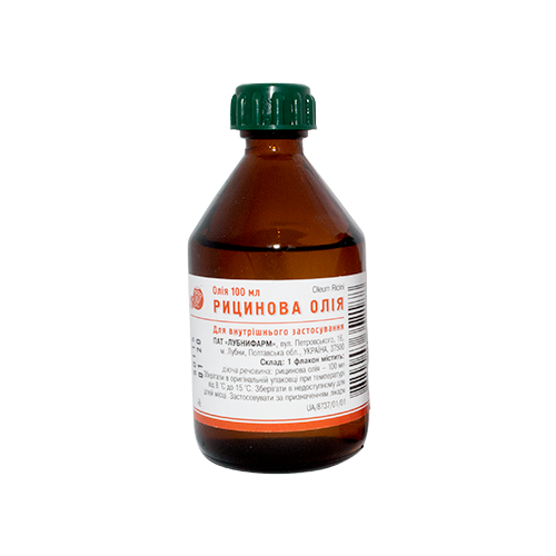 Касторовое масло 100 мл в городе Луцк : цены, характеристики.  - фото №1 Касторовое масло 100 мл в городе Луцк : цены, характеристики.