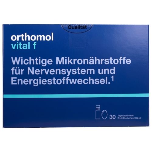 Orthomol (Ортомол) Vital F питьевой (для женщин) 30 дней бутылочка №30 в городе Глобино : цены, характеристики.  - фото №1 Orthomol (Ортомол) Vital F питьевой (для женщин) 30 дней бутылочка №30 в городе Глобино : цены, характеристики.