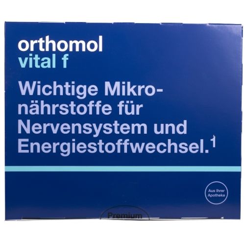 Orthomol (Ортомол) Vital F (для жінок) 7 днів пляшечка №7 в місті Софіївка : ціни, характеристика.  - фото №1 Orthomol (Ортомол) Vital F (для жінок) 7 днів пляшечка №7 в місті Софіївка : ціни, характеристика.