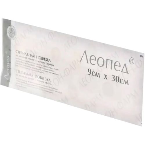Пластырь медицинский Леопед 9х30 см с ионами серебра №25 в городе Софиевка : цены, характеристики.  - фото №1 Пластырь медицинский Леопед 9х30 см с ионами серебра №25 в городе Софиевка : цены, характеристики.