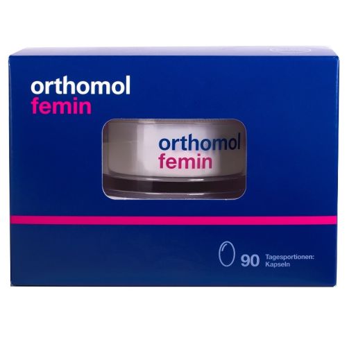 Orthomol (Ортомол) Femin (для жінок в період менопаузи) 90 днів капсули №90 в Києві : ціни, характеристика.  - фото №1 Orthomol (Ортомол) Femin (для жінок в період менопаузи) 90 днів капсули №90 в Києві : ціни, характеристика.