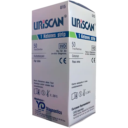 Тест-смужки Uriscan для дослідження сечі U19 Glukose 1 (глюкоза), 50 шт. в місті Канів : ціни, характеристика.  - фото №1 Тест-смужки Uriscan для дослідження сечі U19 Glukose 1 (глюкоза), 50 шт. в місті Канів : ціни, характеристика.