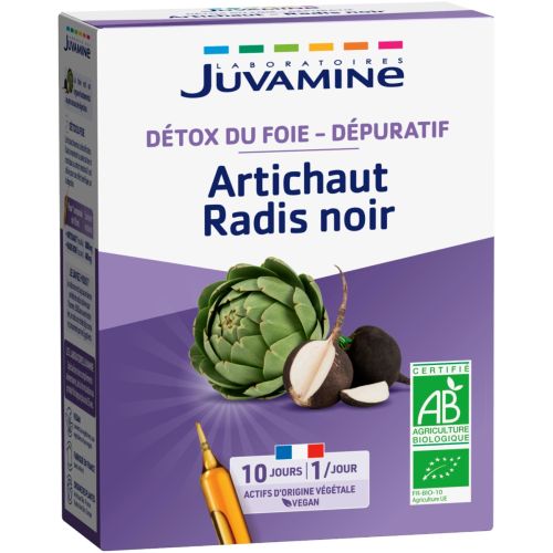 Juvamine (Жувамин) Артишок + черная редька Очищение-детокс по 10 мл ампулы №10 в городе Полтава : цены, характеристики.  - фото №1 Juvamine (Жувамин) Артишок + черная редька Очищение-детокс по 10 мл ампулы №10 в городе Полтава : цены, характеристики.