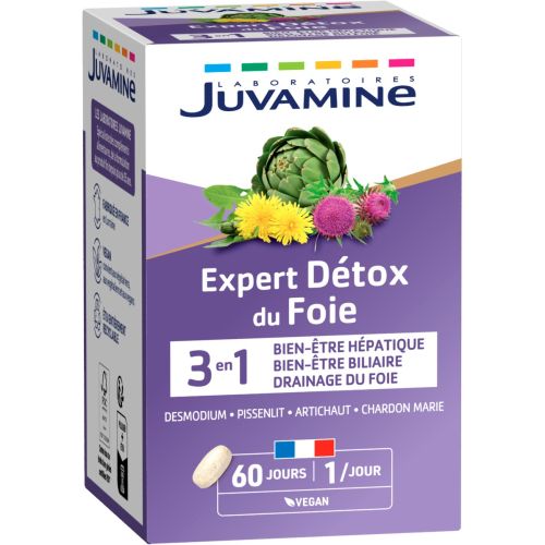 Juvamine (Жуамин) Expert Nature Здоровье печени таблетки №60 в городе Глобино : цены, характеристики.  - фото №1 Juvamine (Жуамин) Expert Nature Здоровье печени таблетки №60 в городе Глобино : цены, характеристики.