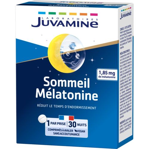 Juvamine (Жувамін) Сон мелатонін таблетки №30 ціна - фото №1 Juvamine (Жувамін) Сон мелатонін таблетки №30 ціна