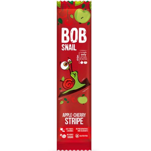 Цукерки Bob Snail (Равлик Боб) яблуко-вишня 14 г в місті Одеса : ціни, характеристика.  - фото №1 Цукерки Bob Snail (Равлик Боб) яблуко-вишня 14 г в місті Одеса : ціни, характеристика.