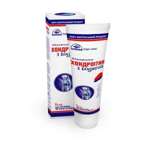 Гель Хондроитин с бодягой 75 мл в городе Ворзель : цены, характеристики. - фото №1 Гель Хондроитин с бодягой 75 мл в городе Ворзель : цены, характеристики.