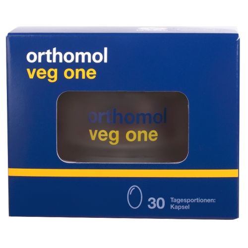 Orthomol (Ортомол) Veg One (для веганов) 30 дней капсулы №30 в городе Глобино : цены, характеристики.  - фото №1 Orthomol (Ортомол) Veg One (для веганов) 30 дней капсулы №30 в городе Глобино : цены, характеристики.