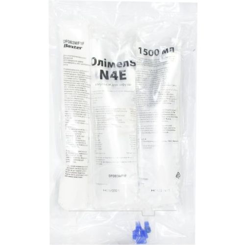 Олімель N4E 1500 мл емульсія №4 в місті Крюківщина : ціни, характеристика.  - фото №1 Олімель N4E 1500 мл емульсія №4 в місті Крюківщина : ціни, характеристика.