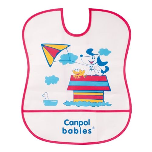 Слюнявчик Canpol Babies пластмассовый мягкий в интернет-аптеке - фото №1 Слюнявчик Canpol Babies пластмассовый мягкий в интернет-аптеке
