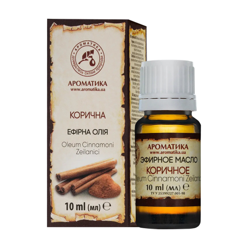 Ефірна олія кориці 10 мл в місті Богородчани : ціни, характеристика.  - фото №1 Ефірна олія кориці 10 мл в місті Богородчани : ціни, характеристика.