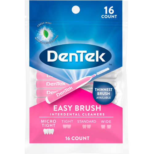 Міжзубні щітки DenTek для мікро вузьких проміжків 1.8 мм, 16 шт. в Дніпрі : ціни, характеристика.  - фото №1 Міжзубні щітки DenTek для мікро вузьких проміжків 1.8 мм, 16 шт. в Дніпрі : ціни, характеристика.