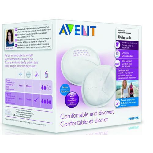Вкладиші Avent лакатаційні в бюстгалтер одноразові денні 30 шт в місті Глобине : ціни, характеристика.  - фото №1 Вкладиші Avent лакатаційні в бюстгалтер одноразові денні 30 шт в місті Глобине : ціни, характеристика.