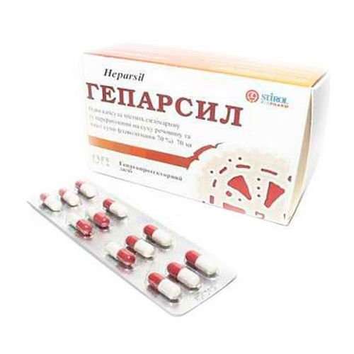 Гепарсил капсули №120 в місті Вишгород : ціни, характеристика. - фото №1 Гепарсил капсули №120 в місті Вишгород : ціни, характеристика.