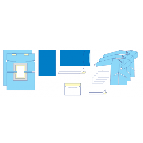Комплект одежды и покрытий операционных для лапаротомии № 2/В  в городе Канев : цены, характеристики.  - фото №1 Комплект одежды и покрытий операционных для лапаротомии № 2/В  в городе Канев : цены, характеристики.