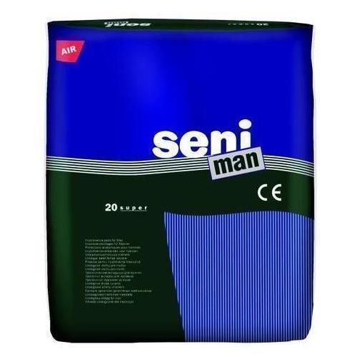 Прокладки урологічні чоловічі Seni Men Super №20 ціна - фото №1 Прокладки урологічні чоловічі Seni Men Super №20 ціна