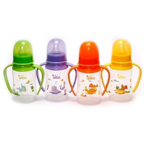 Бутылочка Lindo изогнутая с ручками, силиконовая соска LI 146 125 мл  в городе Львов : цены, характеристики.  - фото №1 Бутылочка Lindo изогнутая с ручками, силиконовая соска LI 146 125 мл  в городе Львов : цены, характеристики.