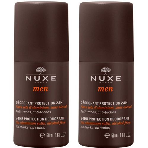 Дезодорант Nuxe (Нюкс) Men Duo кульковий, 2x50 мл в аптеці - фото №1 Дезодорант Nuxe (Нюкс) Men Duo кульковий, 2x50 мл в аптеці