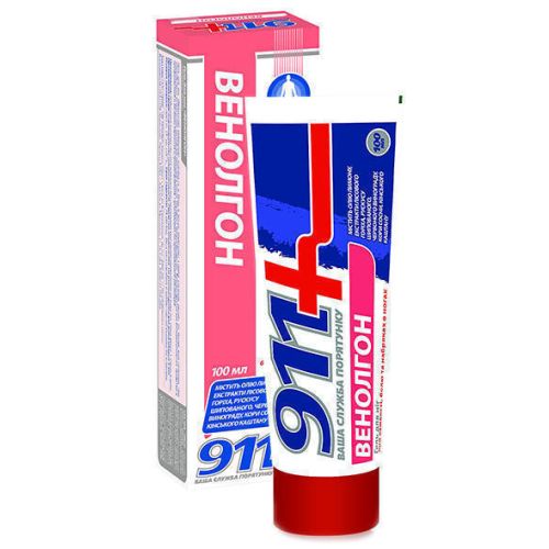 Венолгон гель для ног 911 100 мл в місті Глобине : ціни, характеристика.  - фото №1 Венолгон гель для ног 911 100 мл в місті Глобине : ціни, характеристика.