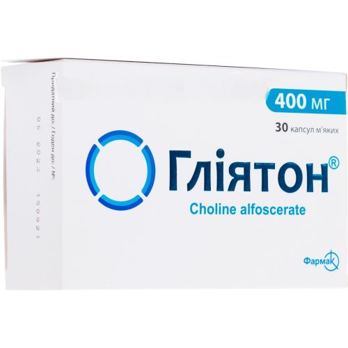 Гліятон 400 мг капсули №30 в місті Чернігів : ціни, характеристика.  - фото №1 Гліятон 400 мг капсули №30 в місті Чернігів : ціни, характеристика.
