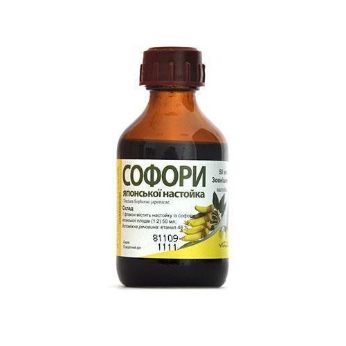 Софори настойка 50 мл в місті Первомайськ : ціни, характеристика.  - фото №1 Софори настойка 50 мл в місті Первомайськ : ціни, характеристика.