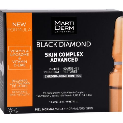 Ампули Martiderm (Мартідерм) Black Diamond Skin Complex Advanced 10*2 мл в місті Глобине : ціни, характеристика.  - фото №1 Ампули Martiderm (Мартідерм) Black Diamond Skin Complex Advanced 10*2 мл в місті Глобине : ціни, характеристика.