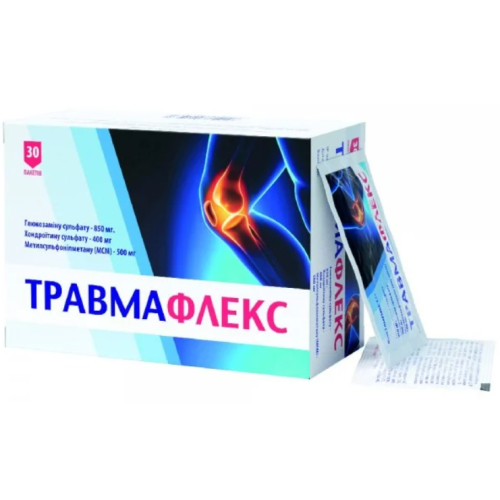 Травмафлекс порошок №30 в городе Глобино : цены, характеристики.  - фото №1 Травмафлекс порошок №30 в городе Глобино : цены, характеристики.