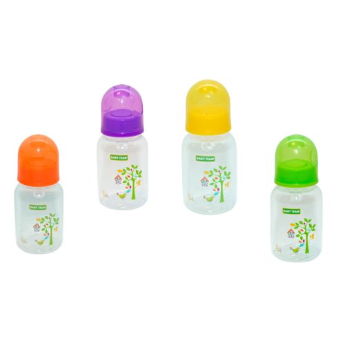 Пляшечка Baby Team для годування з силіконовою соскою 1400 125 мл  в місті Глобине : ціни, характеристика.  - фото №1 Пляшечка Baby Team для годування з силіконовою соскою 1400 125 мл  в місті Глобине : ціни, характеристика.