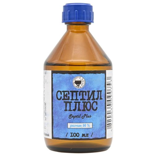 Септил плюс 96% раствор 100 мл в городе Глобино : цены, характеристики.  - фото №1 Септил плюс 96% раствор 100 мл в городе Глобино : цены, характеристики.
