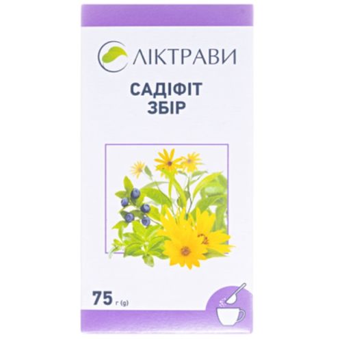 Садифит сбор 75 г в городе Глобино : цены, характеристики.  - фото №1 Садифит сбор 75 г в городе Глобино : цены, характеристики.