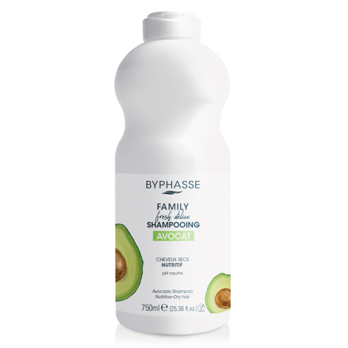 Шампунь Byphasse (Біфас) Family Fresh Delice для сухого волосся з авокадо 750 мл в місті Канів : ціни, характеристика.  - фото №1 Шампунь Byphasse (Біфас) Family Fresh Delice для сухого волосся з авокадо 750 мл в місті Канів : ціни, характеристика.