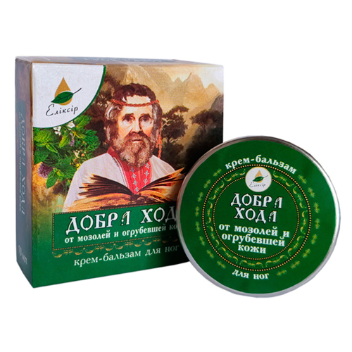 Крем-бальзам Добра хода від мозолів 10 мл в місті Глобине : ціни, характеристика.  - фото №1 Крем-бальзам Добра хода від мозолів 10 мл в місті Глобине : ціни, характеристика.