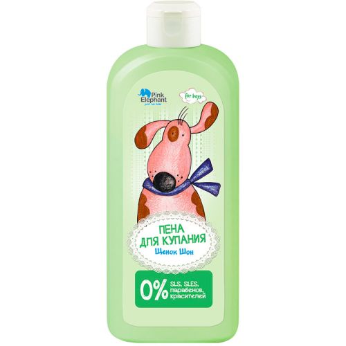 Піна для ванн Pink Elephant Цуценя Шон, дитяча, 500 мл в місті Канів : ціни, характеристика.  - фото №1 Піна для ванн Pink Elephant Цуценя Шон, дитяча, 500 мл в місті Канів : ціни, характеристика.