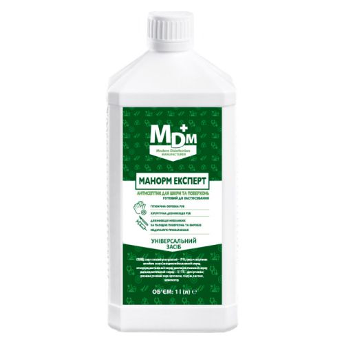 Манорм Експерт МДМ антисептик 1 л в інтернет-аптеці - фото №1 Манорм Експерт МДМ антисептик 1 л в інтернет-аптеці