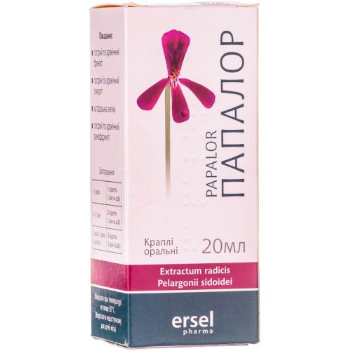 Папалор краплі 20 мл в місті Крюківщина : ціни, характеристика.  - фото №1 Папалор краплі 20 мл в місті Крюківщина : ціни, характеристика.