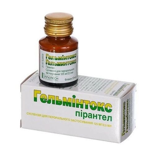 Гельмінтокс суспензія оральна 15 мл в місті Харків : ціни, характеристика.  - фото №1 Гельмінтокс суспензія оральна 15 мл в місті Харків : ціни, характеристика.