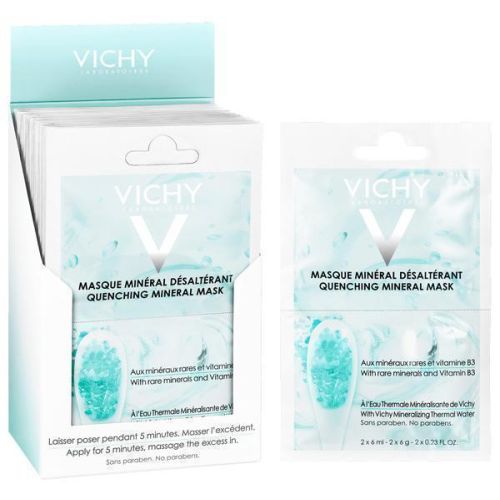 Маска Vichy (Віши) мінеральна зволожуюча 2x6 мл в місті Глобине : ціни, характеристика.  - фото №1 Маска Vichy (Віши) мінеральна зволожуюча 2x6 мл в місті Глобине : ціни, характеристика.