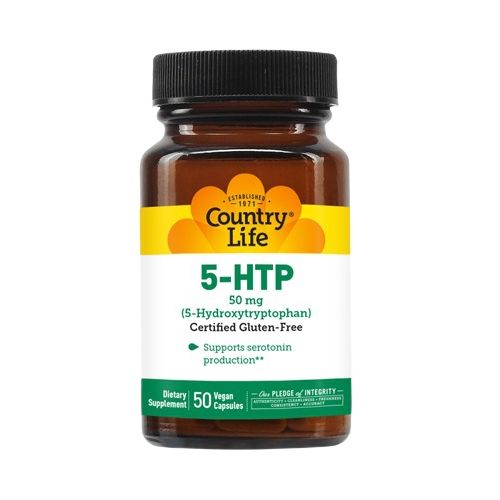 Country Life (Кантрі лайф) 5-HTP окситриптан 50 мг капсули №50 в місті Вишгород : ціни, характеристика.  - фото №1 Country Life (Кантрі лайф) 5-HTP окситриптан 50 мг капсули №50 в місті Вишгород : ціни, характеристика.