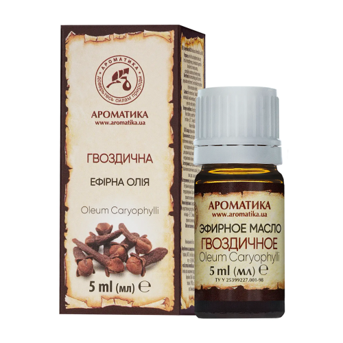 Олія ефірна гвоздична 5 мл в місті Богородчани : ціни, характеристика.  - фото №1 Олія ефірна гвоздична 5 мл в місті Богородчани : ціни, характеристика.