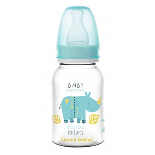 Пляшка Canpol Babies пластикова з малюнком 59/100 120 мл в аптеці - фото №1 Пляшка Canpol Babies пластикова з малюнком 59/100 120 мл в аптеці