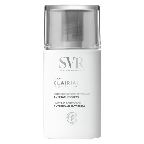 Крем для обличчя SVR Clairial SPF30 денний коригуючий проти пігментних плям 30 мл в місті Перещепине : ціни, характеристика.  - фото №1 Крем для обличчя SVR Clairial SPF30 денний коригуючий проти пігментних плям 30 мл в місті Перещепине : ціни, характеристика.