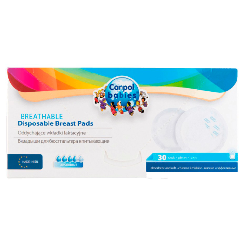 Прокладки Canpol Babies лактаційні №30 в інтернет-аптеці - фото №1 Прокладки Canpol Babies лактаційні №30 в інтернет-аптеці