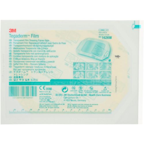 Пленка для закрытия ран Tegaderm 1626 адгезивная прозрачная, 10x12 см №1 в городе Софиевка : цены, характеристики.  - фото №1 Пленка для закрытия ран Tegaderm 1626 адгезивная прозрачная, 10x12 см №1 в городе Софиевка : цены, характеристики.