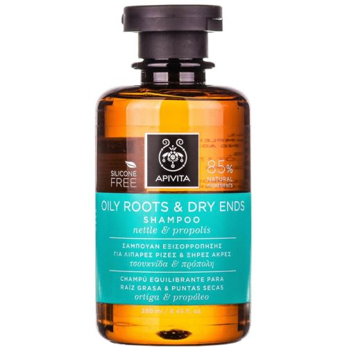 Шампунь Apivita (Апівіта) для волосся з жирними коренями та сухими кінчиками з кропивою і прополісом 250 мл в місті Чернігів : ціни, характеристика.  - фото №1 Шампунь Apivita (Апівіта) для волосся з жирними коренями та сухими кінчиками з кропивою і прополісом 250 мл в місті Чернігів : ціни, характеристика.