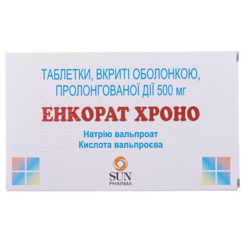 Енкорат Хроно 500 мг таблетки №30 в місті Глобине : ціни, характеристика.  - фото №1 Енкорат Хроно 500 мг таблетки №30 в місті Глобине : ціни, характеристика.