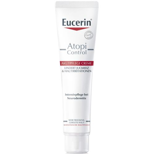 Крем Eucerin (Юцерін) AtopiControl заспокійливий для атопічної шкіри 40 мл в місті Глобине : ціни, характеристика.  - фото №1 Крем Eucerin (Юцерін) AtopiControl заспокійливий для атопічної шкіри 40 мл в місті Глобине : ціни, характеристика.