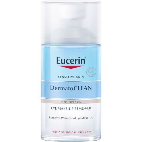 Засіб Eucerin (Юцерін) DermatoClean для зняття водостійкого макіяжу з очей для чутливої шкіри 125 мл в місті Первомайськ : ціни, характеристика.  - фото №1 Засіб Eucerin (Юцерін) DermatoClean для зняття водостійкого макіяжу з очей для чутливої шкіри 125 мл в місті Первомайськ : ціни, характеристика.