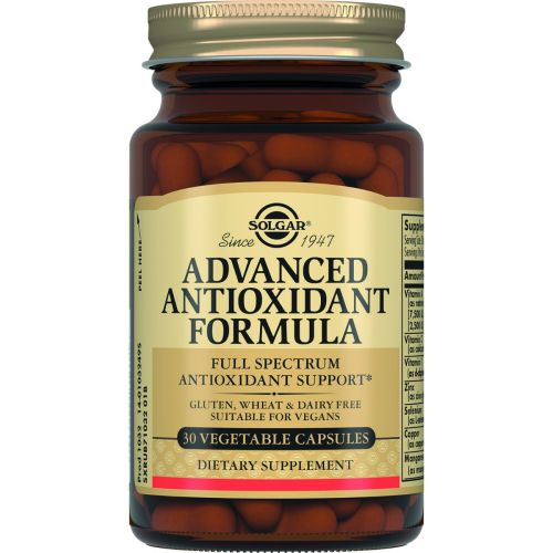 Solgar (Солгар) Advanced Antioxidant Formula (Антиоксидантная формула) капсулы №30 фото - фото №1 Solgar (Солгар) Advanced Antioxidant Formula (Антиоксидантная формула) капсулы №30 фото